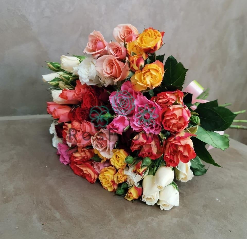 Букет цветов из: Розы в Колюбакино