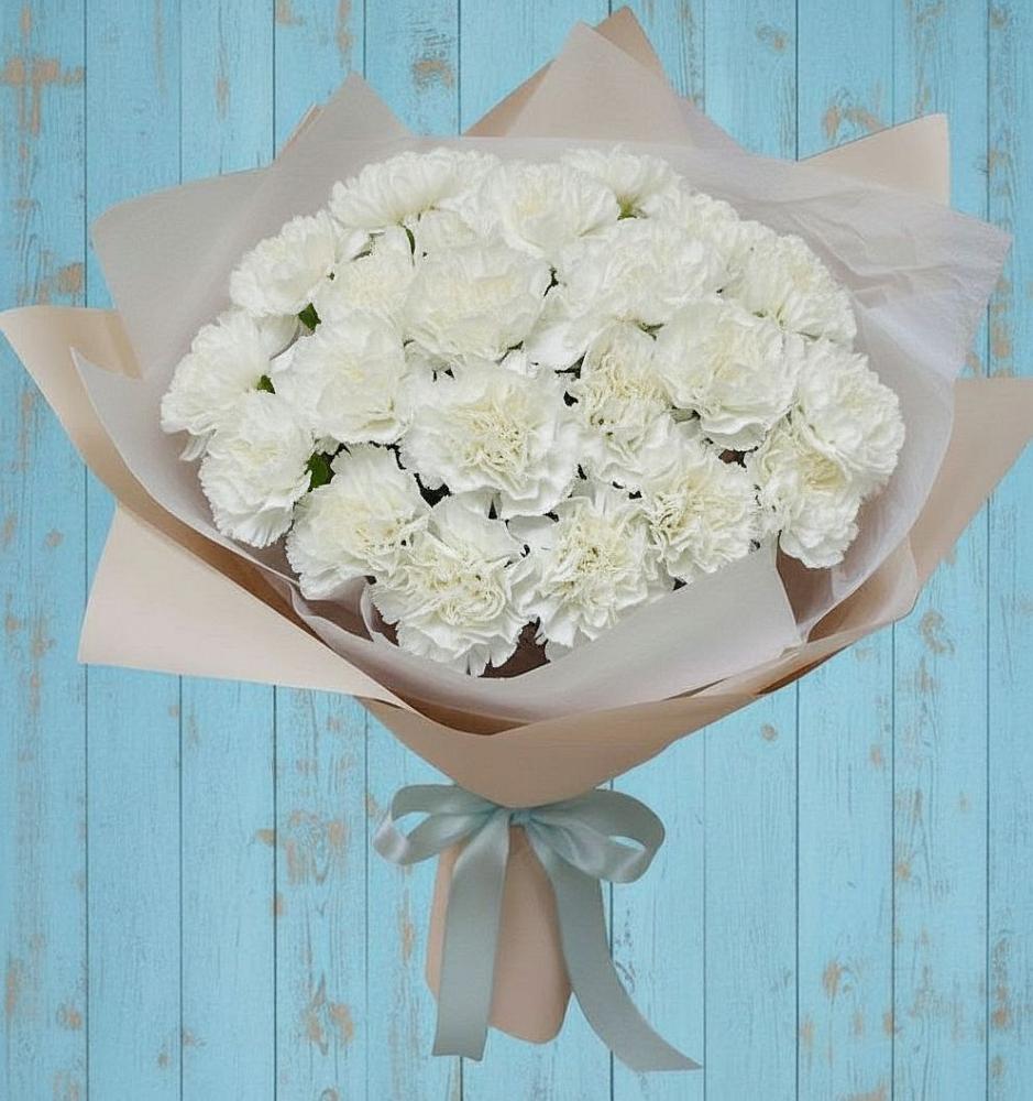 Букет цветов из: Гвоздики в Колюбакино