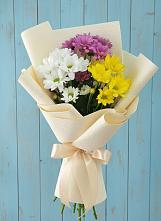 Букет цветов из:  Хризантемы в Колюбакино