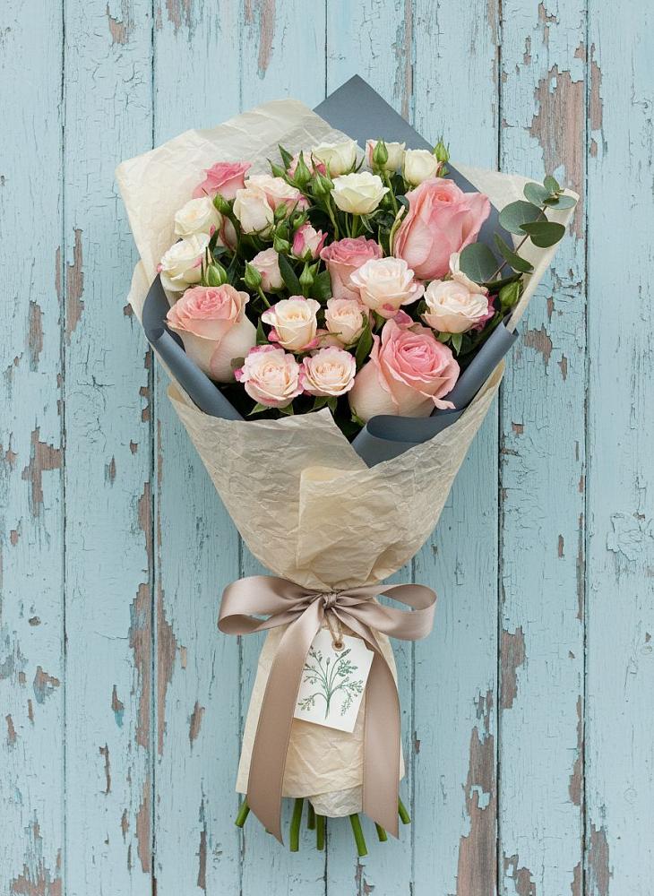 Букет цветов из: Розы в Колюбакино