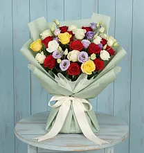 Букет цветов из:  Розы в Колюбакино