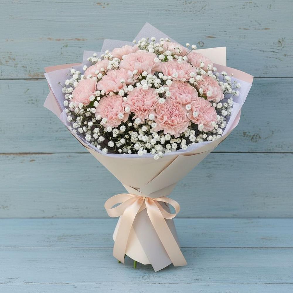 Букет цветов из: Гвоздики в Колюбакино