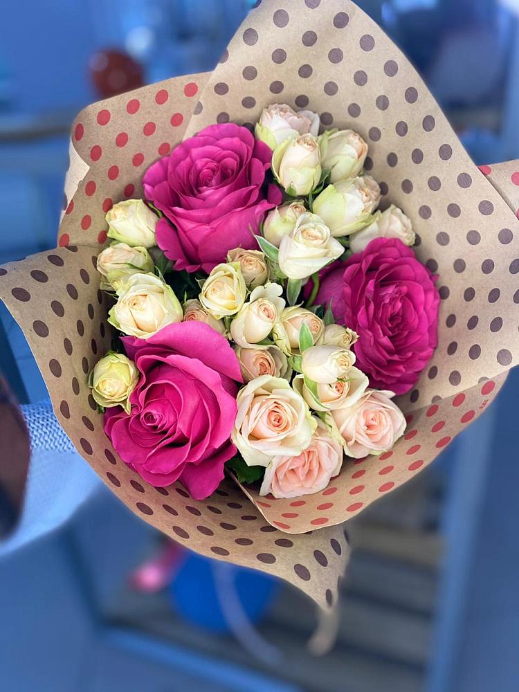 Букет цветов из: Розы в Колюбакино