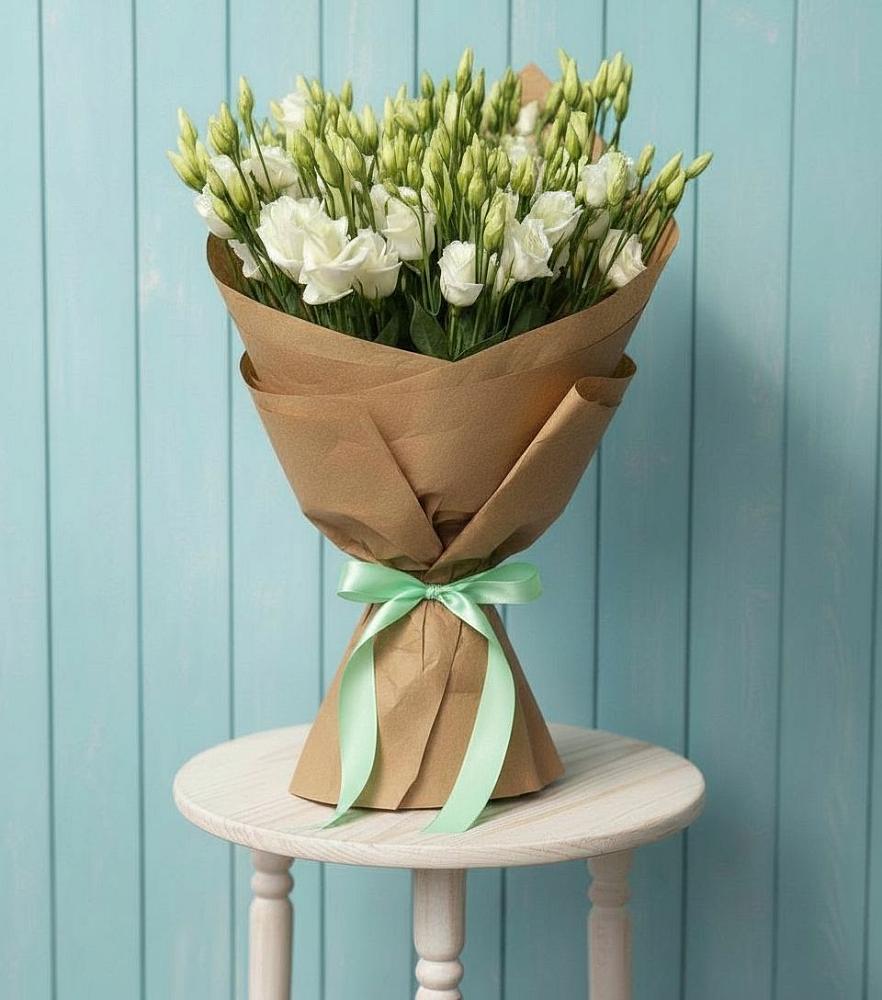 Букет цветов из: Лизиантусы в Колюбакино