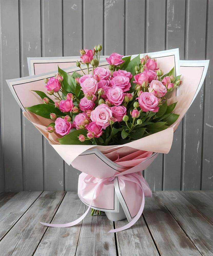 Букет Розовый кустик в Колюбакино