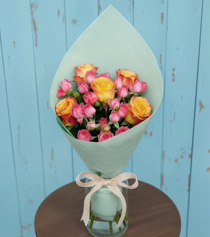 Букет цветов из: Розы в Колюбакино