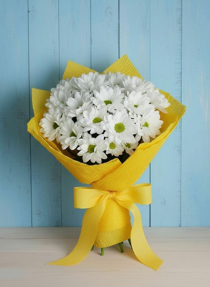 Букет цветов из: Хризантемы в Колюбакино