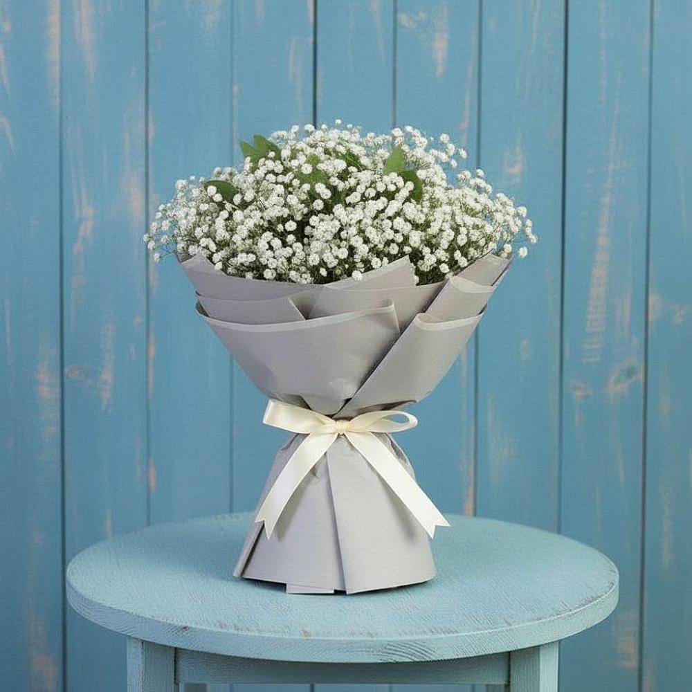 Букет цветов из: Гипсофила в Колюбакино