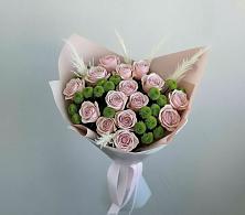 Букет цветов из:  Розы и Хризантемы в Колюбакино