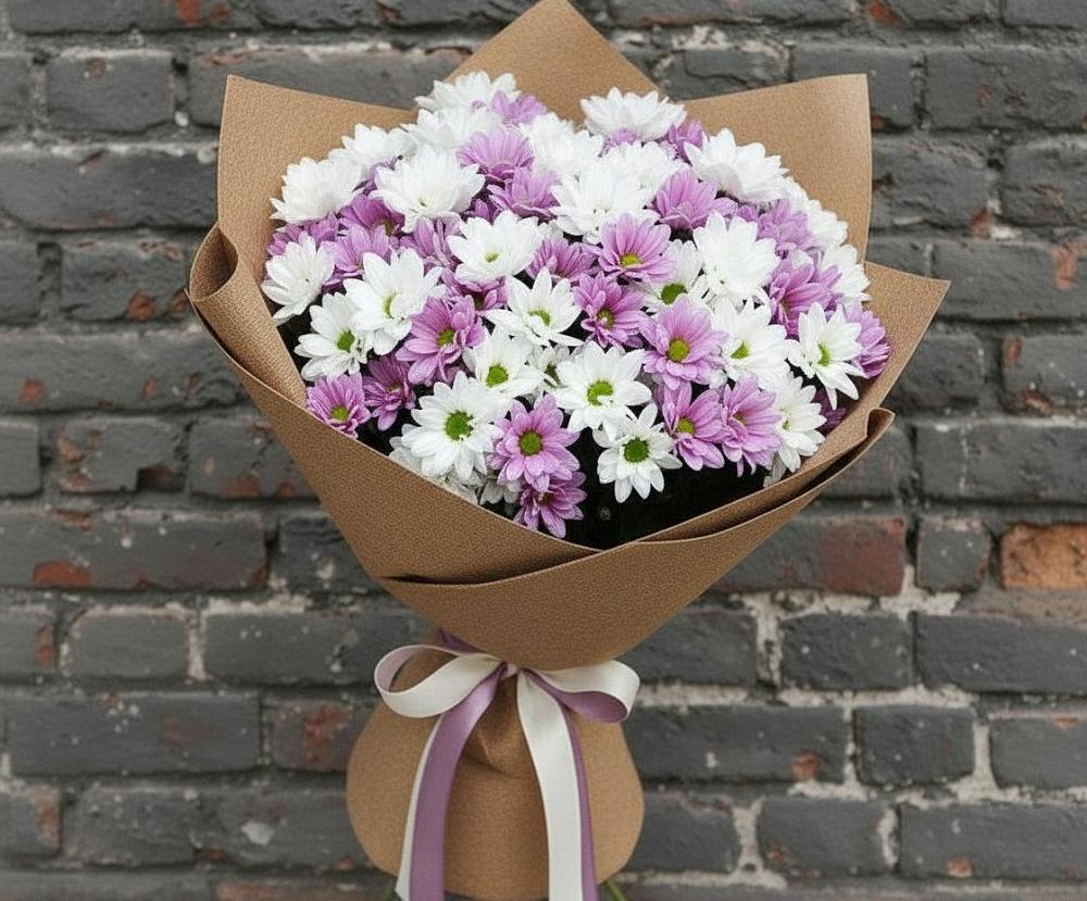 Букет цветов из: Хризантемы в Колюбакино