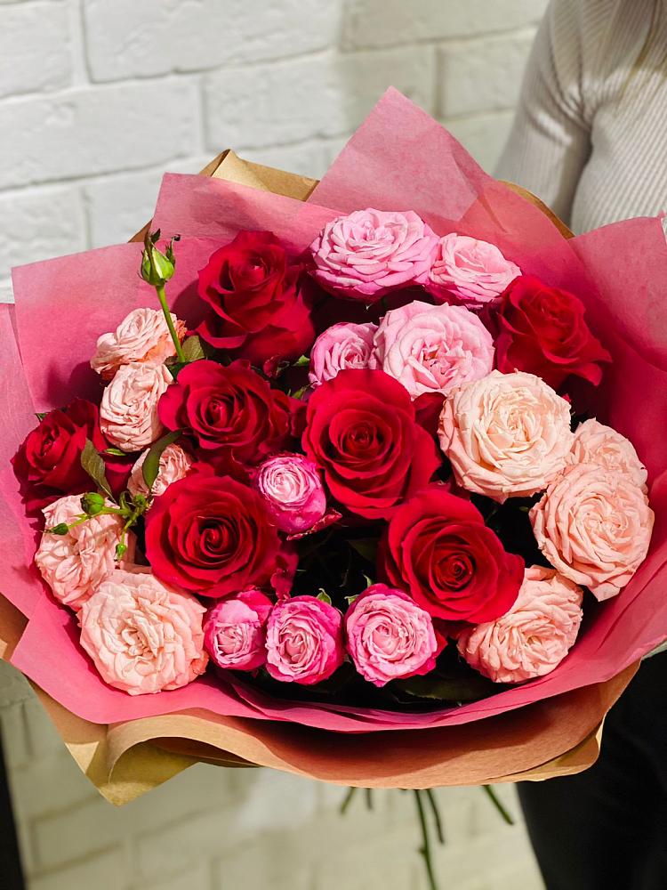 Букет цветов из: Розы в Колюбакино