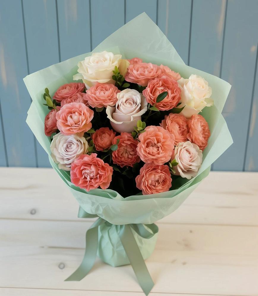 Букет цветов из: Розы в Колюбакино