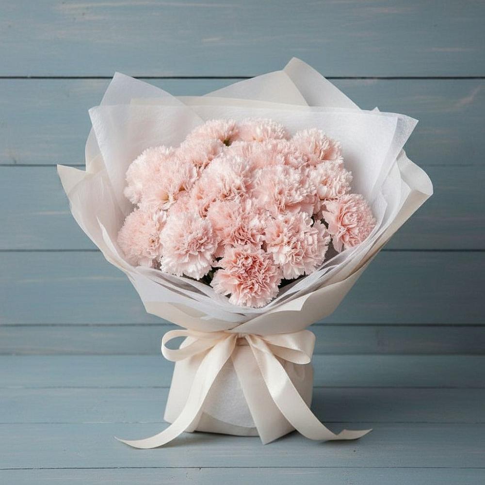 Букет цветов из: Гвоздики в Колюбакино