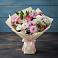 Букет цветов из: Хризантемы, Альстромерии и Розы в Колюбакино